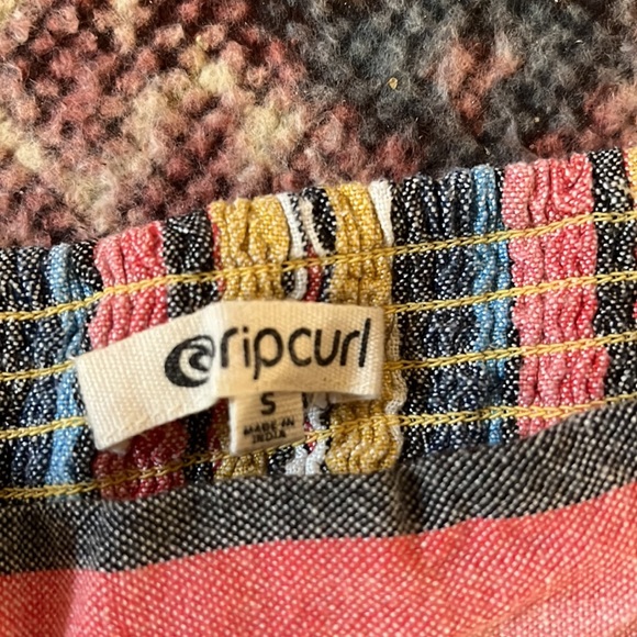 RIPCURL Rainbow Striped Beach Shorts - Picture 2 of 7